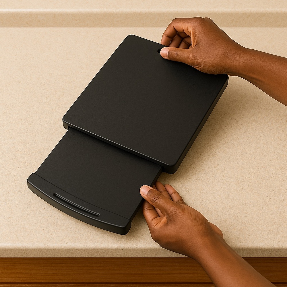 Kitchen Caddy | Sliding Coffee Maker Tray